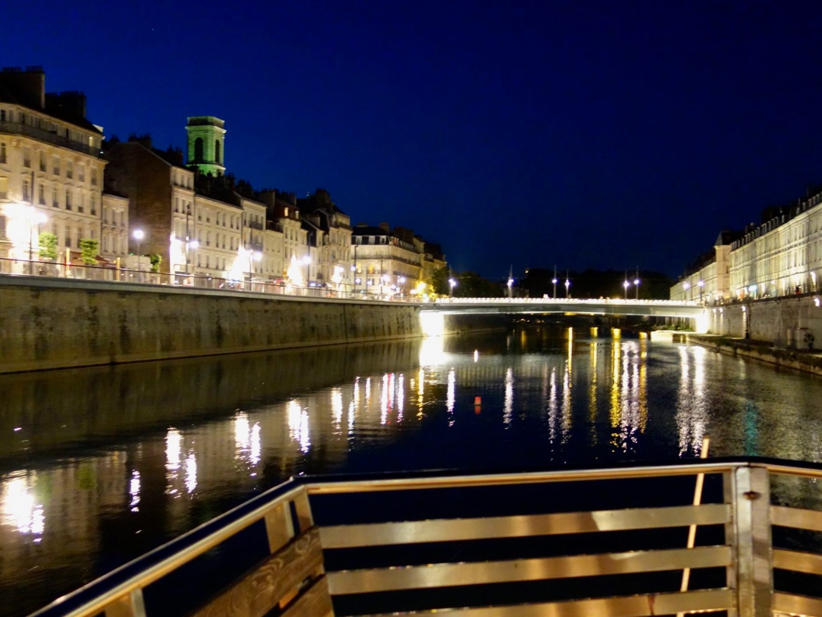 a bridge over a body of water