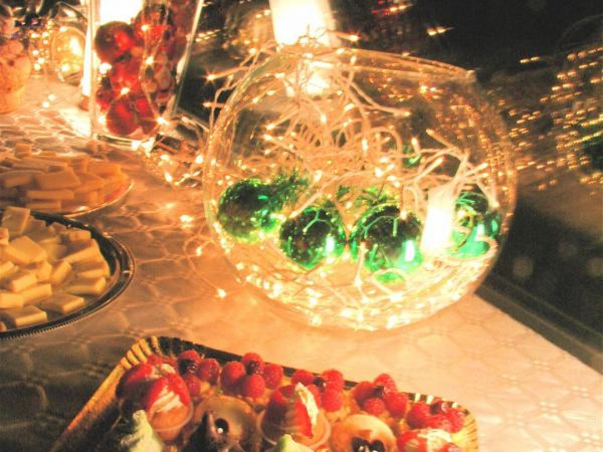 a close up of food on a table