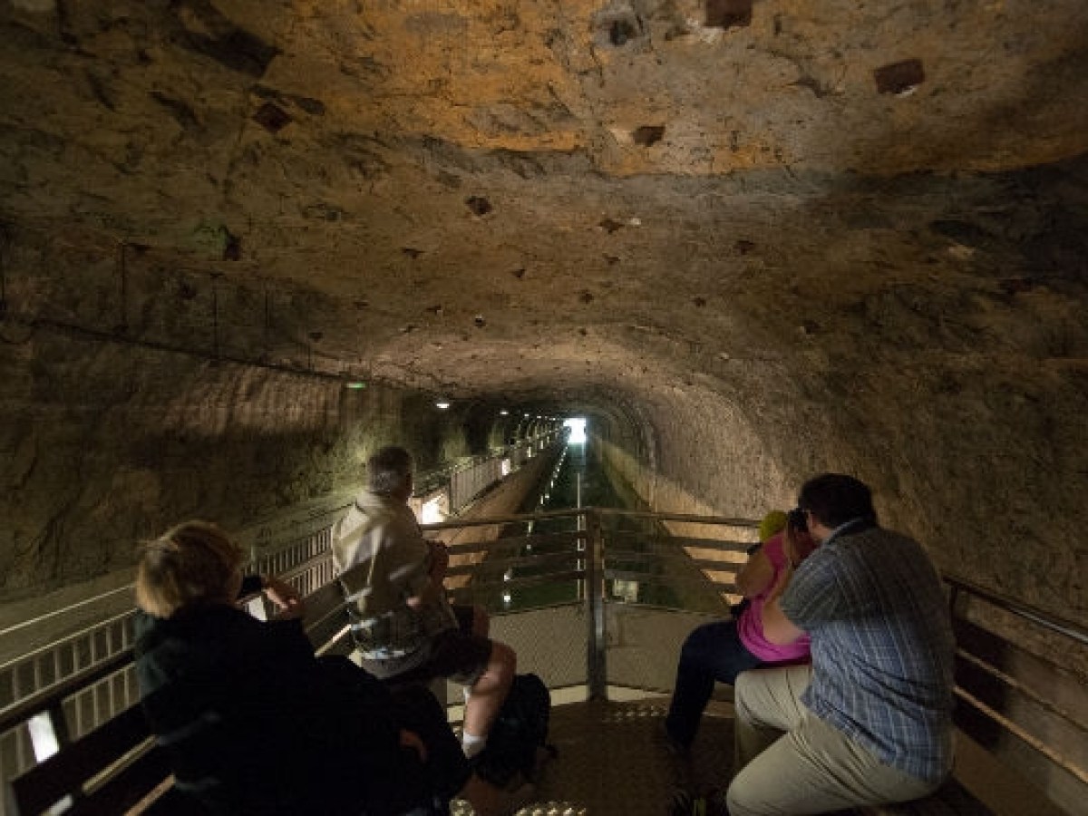 a group of people around each other